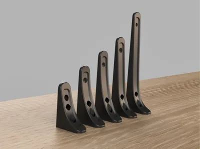 extra strong Shelf Bracket | M3,M4,M5 x 75 - 200mm