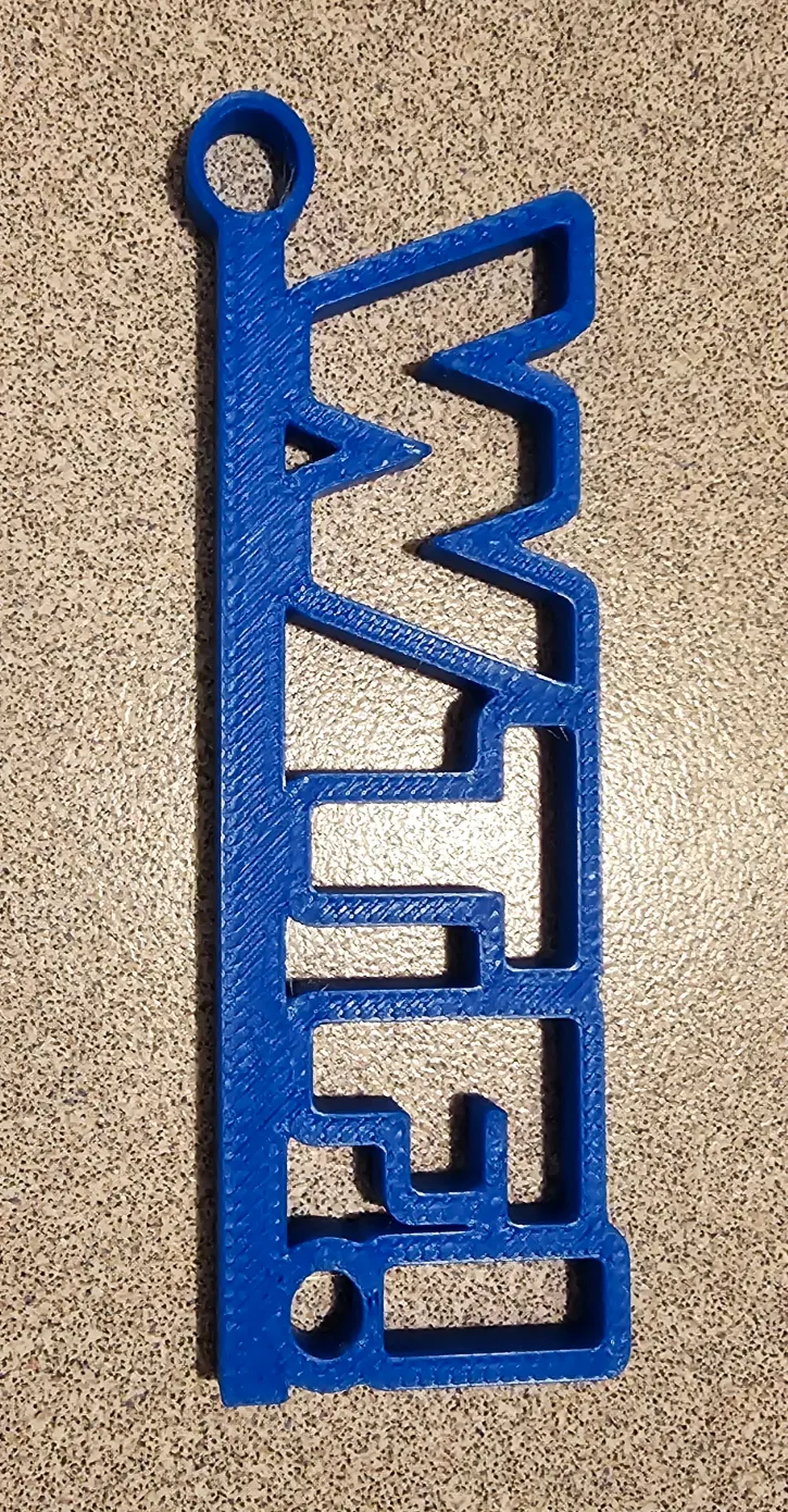 WTF keychain