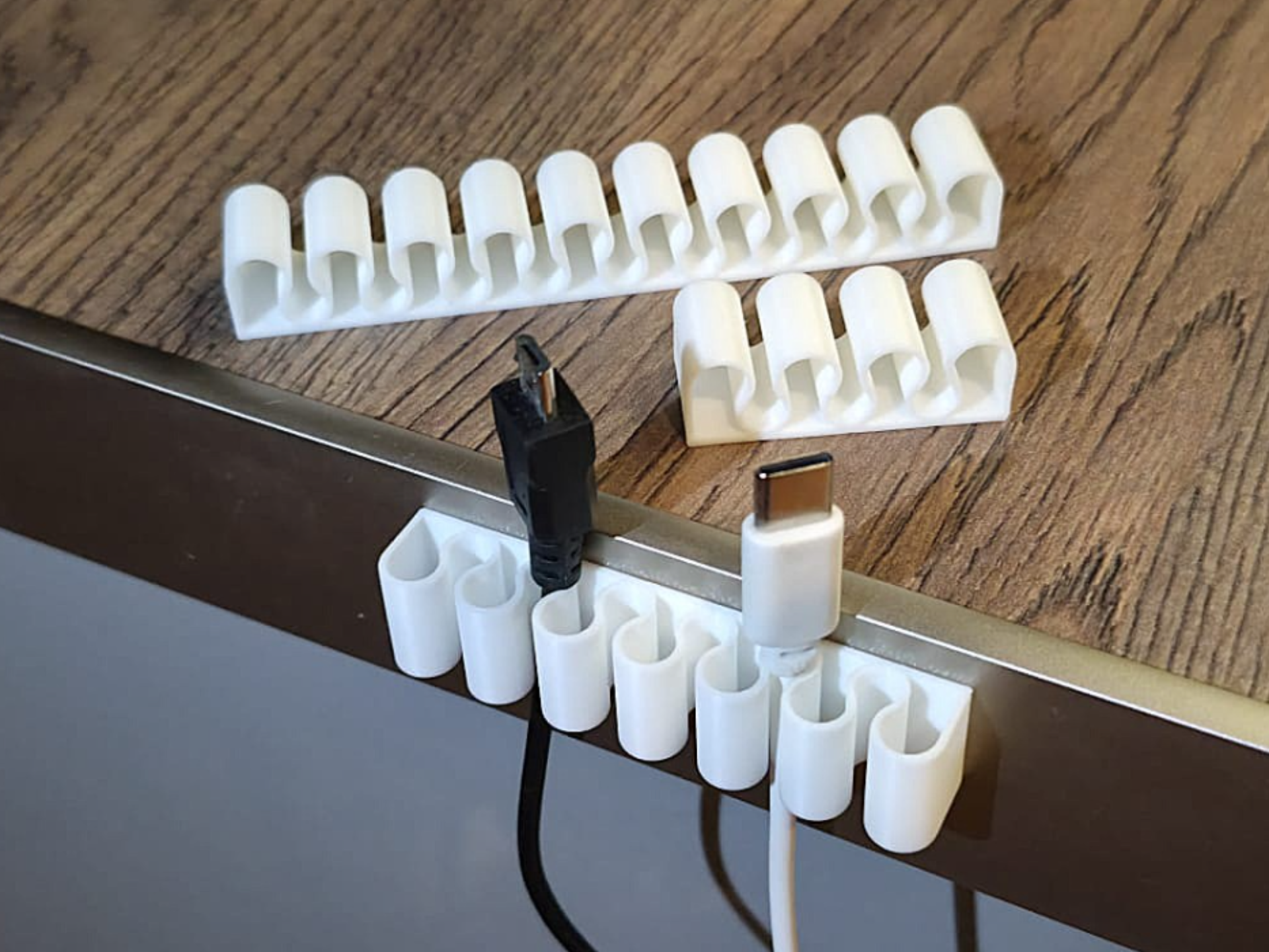 Universal cable holders 3D model