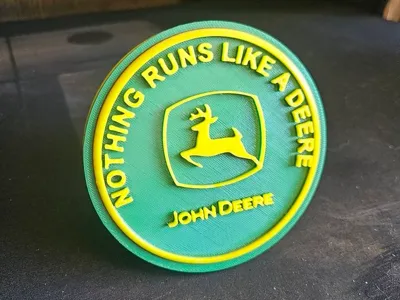 John Deere Hitch Cover 2''
