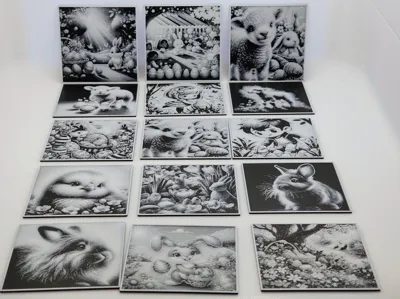 Easter Themed Memory Game with or w/o AMS Hueforge