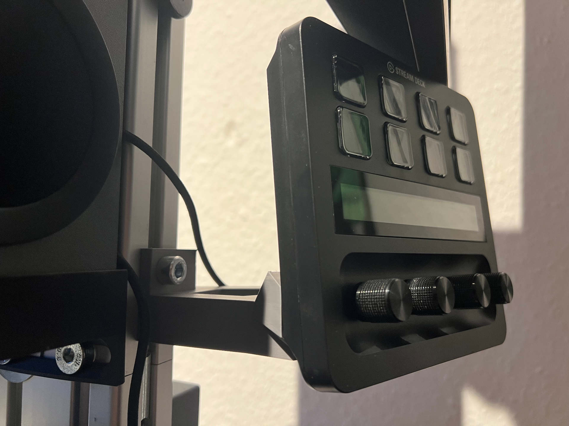 Elgato Stream Deck Plus Sim Rig Mount