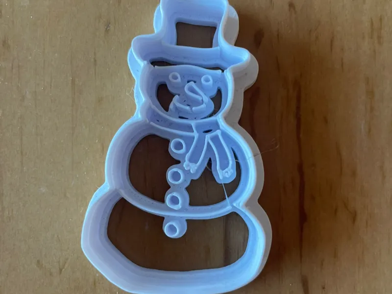 Schneemann Keksausstecher