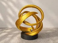 Gold spiral