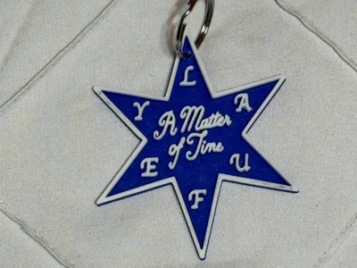 Laufey A Matter of Time Keychain