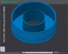 1 compartment - PLA - 0.2mm layer, 1 walls, 15% infill