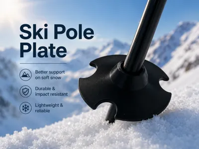 Ski Pole Plate