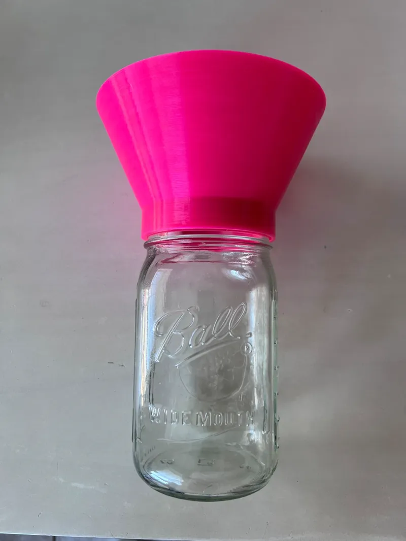 Wide Mouth Mason Jar Funnel