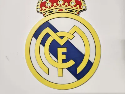 Real Madrid FC Wall Plaque