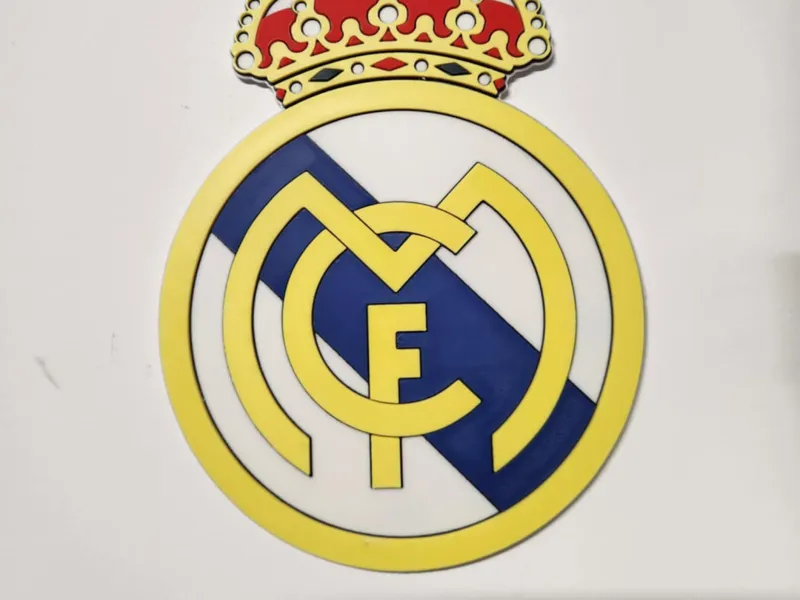 Real Madrid FC Wall Plaque