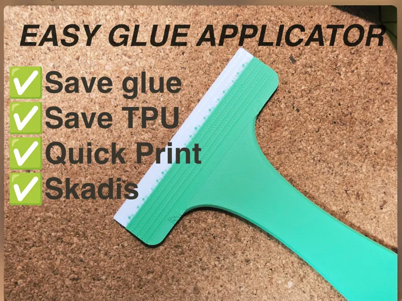 Easy Glue Applicator - saves glue & filament