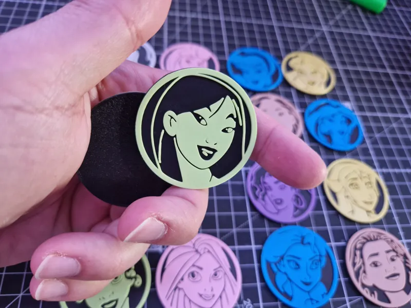 Mulan colletible coin