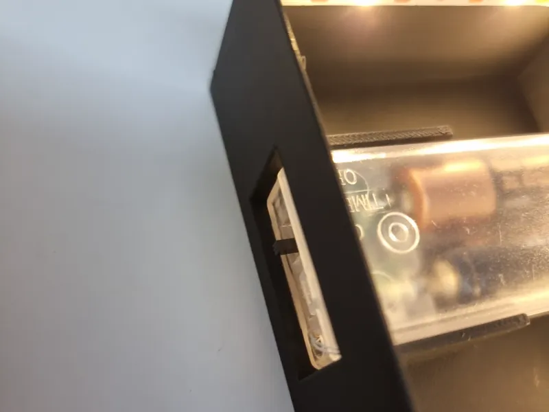Marvel Lightbox mit BatterieLED und Schalter außen