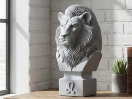 Leo Zodiac Bust - Celestial Collection