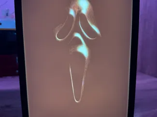 Ghostface Scream Lithophane