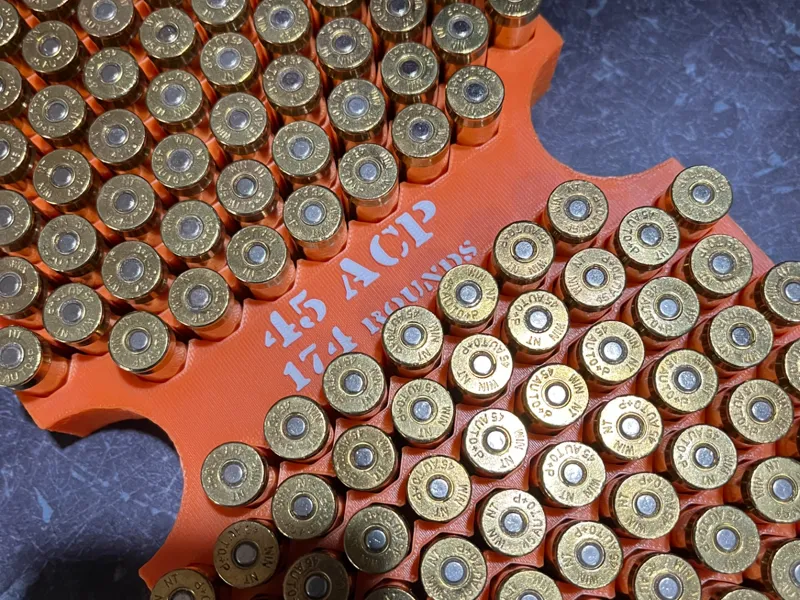45ACP 50Cal Ammo Can Insert V3 Design & Spacer
