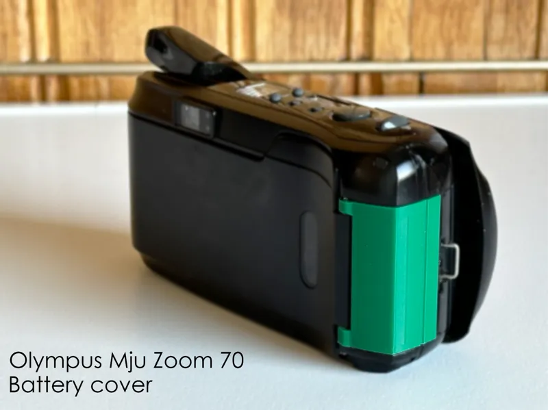 Olympus Mju Zoom 70 Battery cover