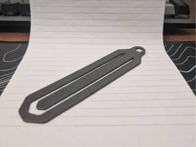 Simple & Quick Bookmark with hole