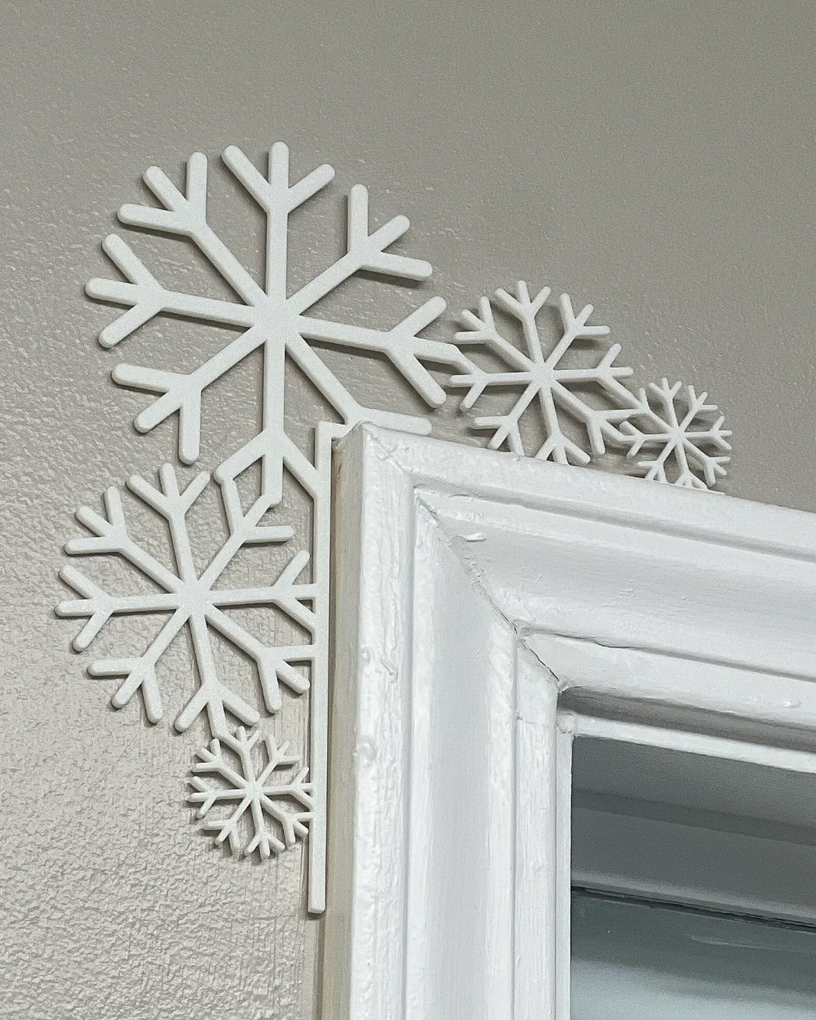 Snowflake Door Corner view 2