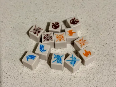 Radiance Board Game Tokens