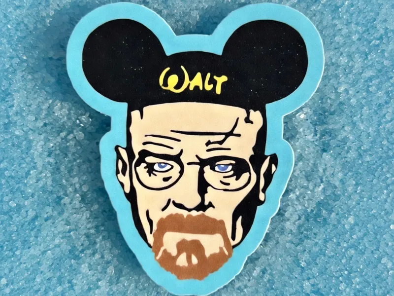 Walter White Mouse Ears Magnet
