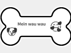 Dog Sign Woof Woof