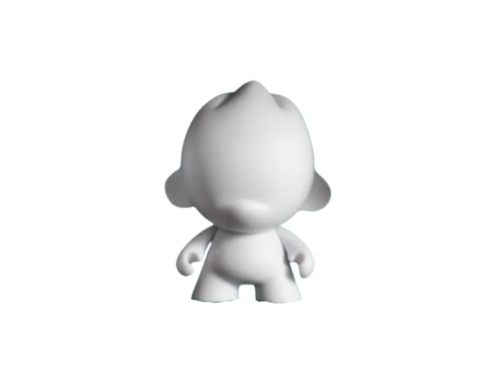 Munny Vector figuras de juguete Munny desconocidas Kidrobot por Matthias MakerWorld ...