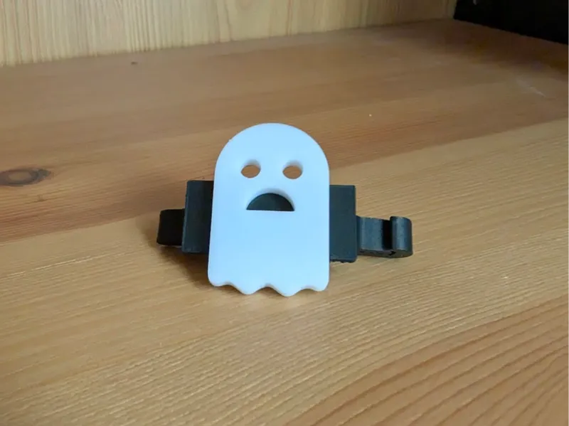 Ghost Hair Clip - Halloween