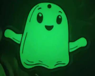 Halloween Friendly Glow in the Dark Ghost
