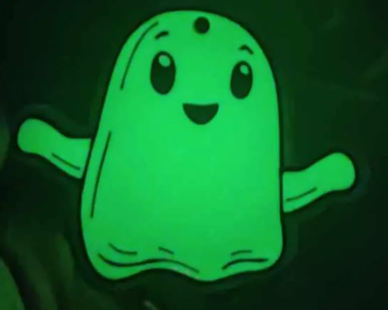 Halloween Friendly Glow in the Dark Ghost