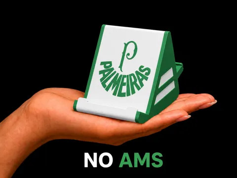 Accesorio para impresora 3D: Suporte de celular Duplo do Palmeiras (SEM AMS) — referencia de MakerWorld