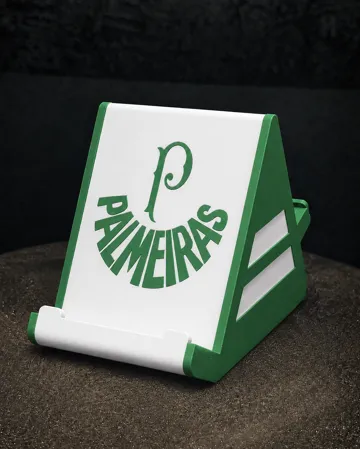 Accesorio para impresora 3D: Suporte de celular Duplo do Palmeiras (SEM AMS) — vista de referencia 5
