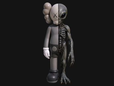 Kaws "Flayed Open" Extraterrestrial edition - Fast
