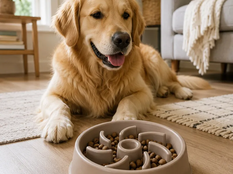 Slow Feeder Dog Bowl – Healthy Eating Bowl for Dog
