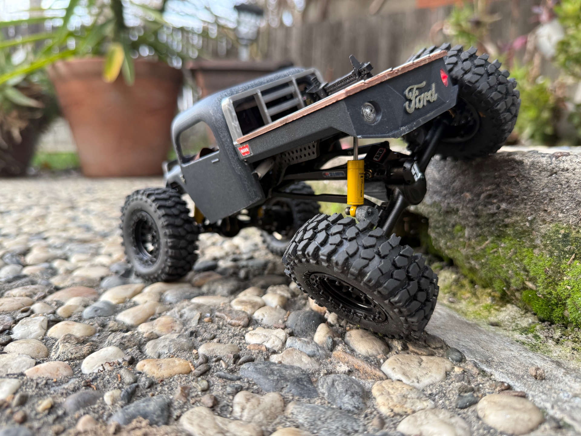 Old Ford Flatbed Truck Body Scx24