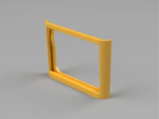 Filament Label Holder Frame Watertight Container