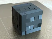 Casse-tête cube 3D en pièces en T — photo 2