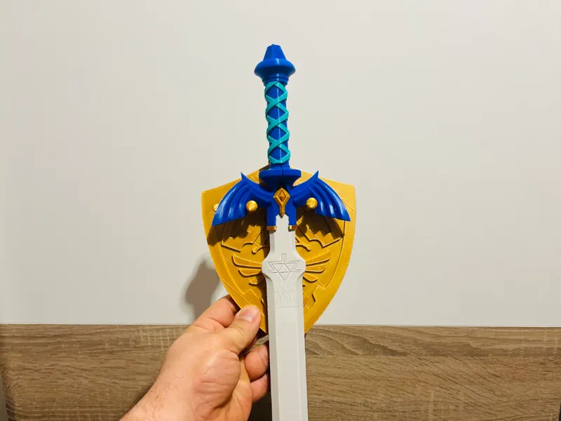 Soporte escudo espada Maestra ( Miniatura) zelda 