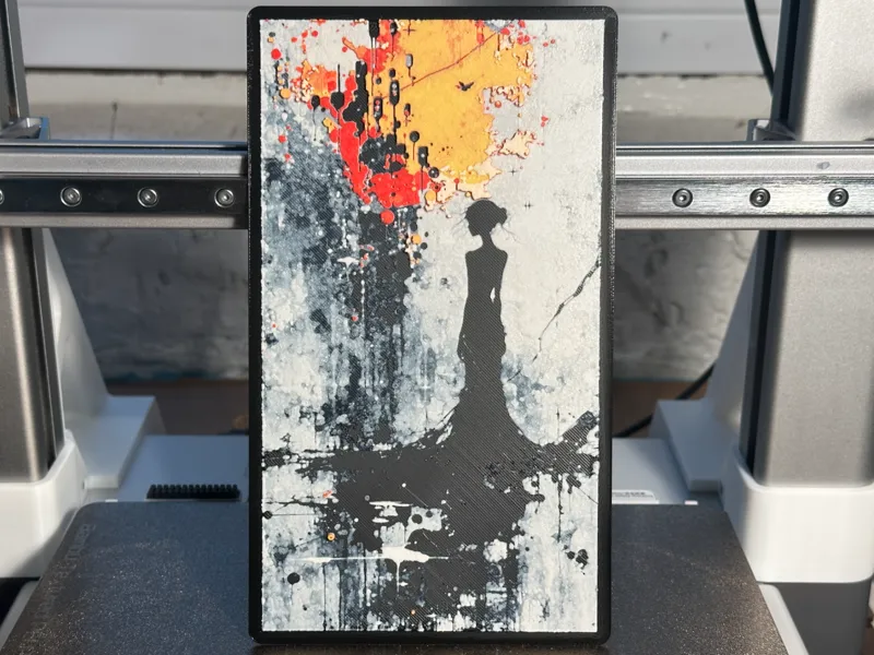 Surreal Silhouette Hueforge
