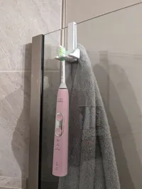 Crochet de douche avec porte-brosses à dents — photo 3