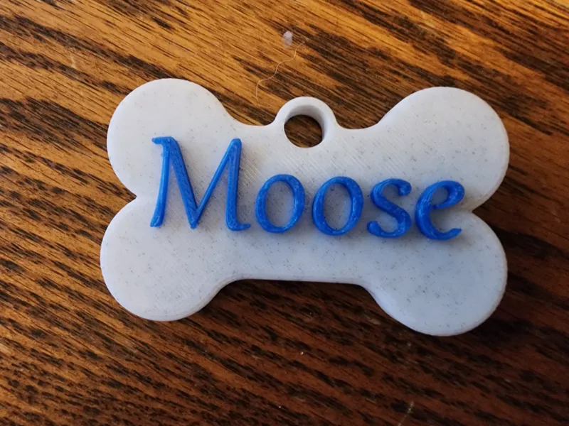 Dog Tag "Moose"
