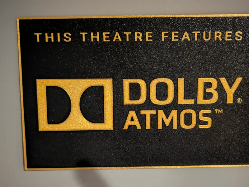 Panel home cinema dolby atmos