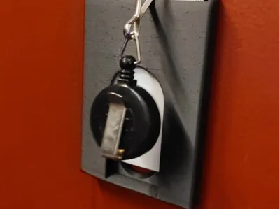 Enhanced Wall-Mounted Credit Card Holder