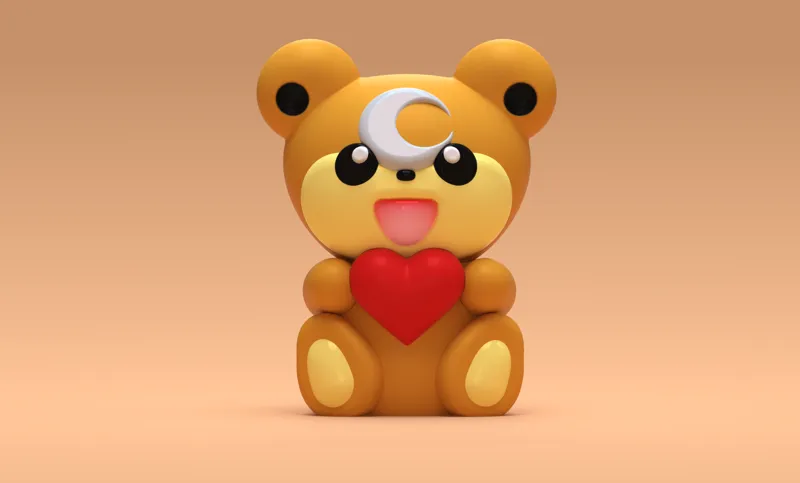Valentine's day Teddiursa