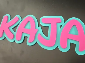 Kaja in Disneyschrift (Waltograph Ui)