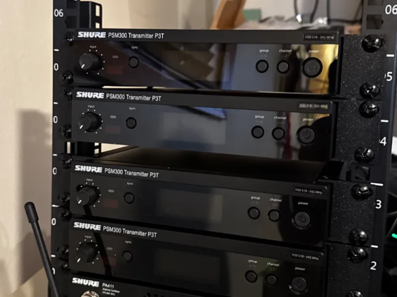 Shure Wireless - 10" compatible Rack Ears