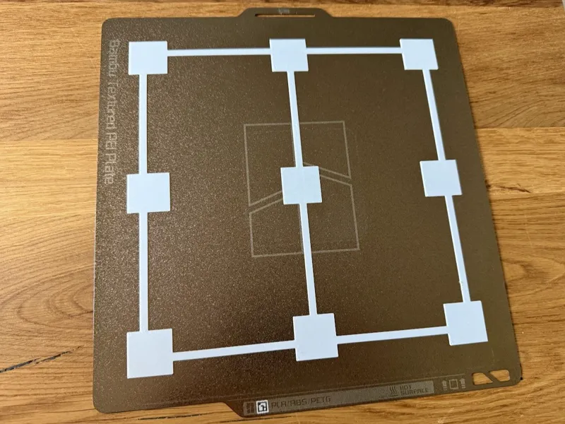 First Layer Test Variants A1, P1, X1