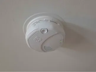 Smoke Alarm Trim Plate (To Cover Paint Ring)
