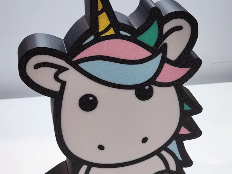 Lightbox - Cute unicorn