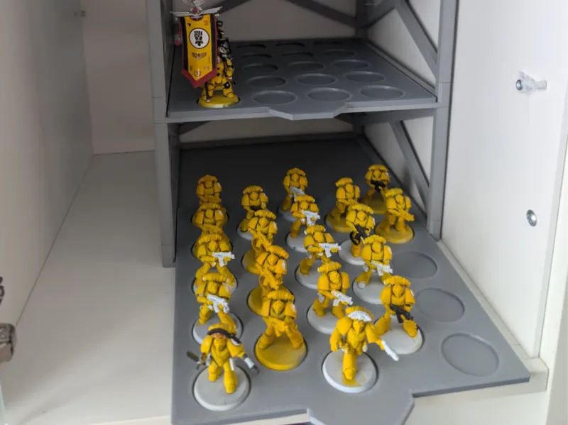 Tabletop Miniature Shelf